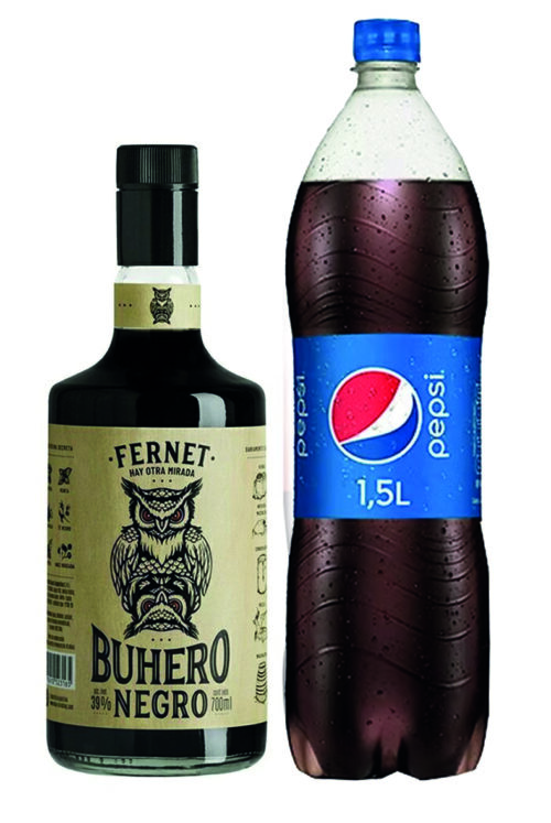 COMBO FERNET BUHERO + PEPSI 1,5 LT